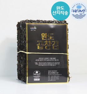2024년 11월 햇곱창김 100매 (블랙라벨) / 완도산지직송